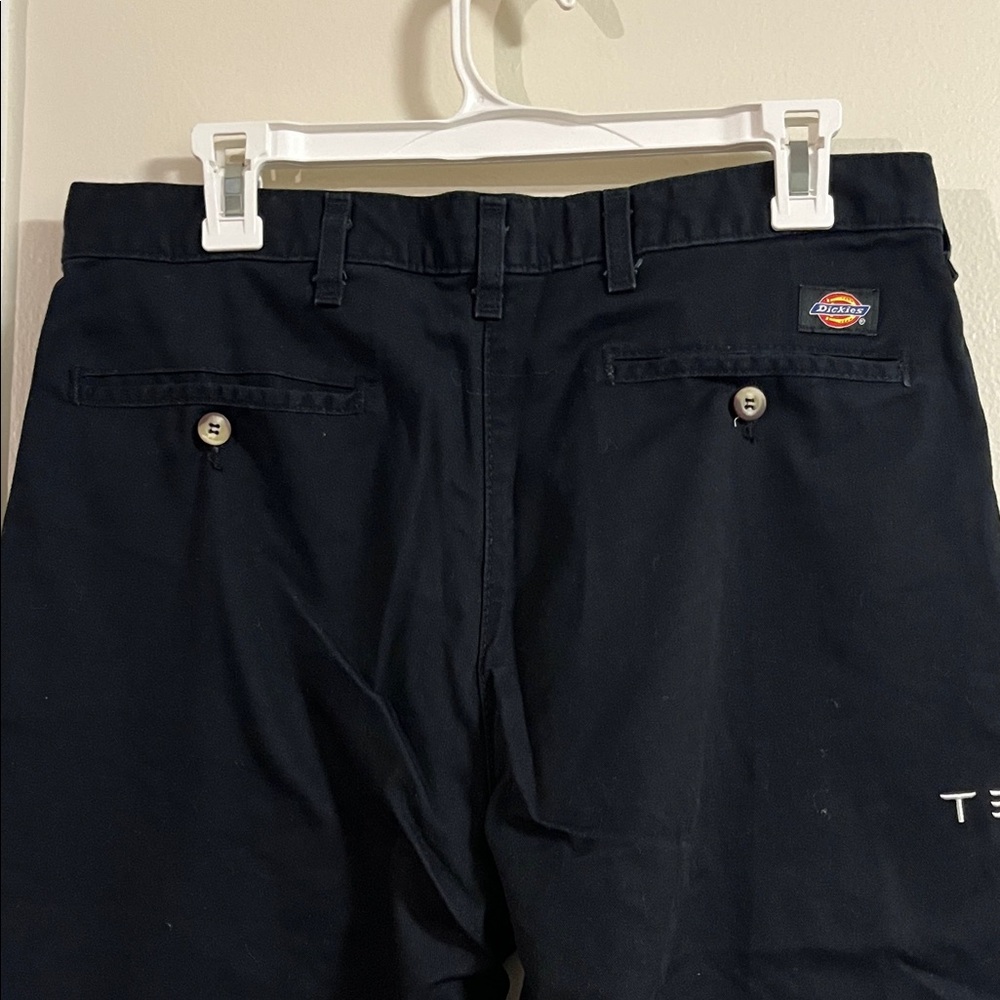Dickies Black Pants with Tesla Logo - Picture 5 of 6
